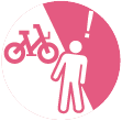 Icon for Dockless Bike Blocking Sidewalk