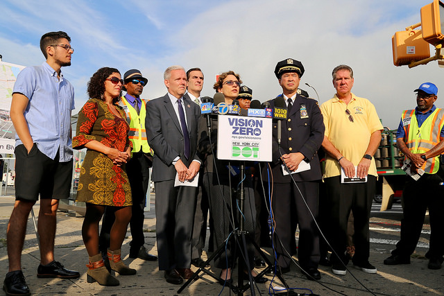 Press Event on Northern Blvd