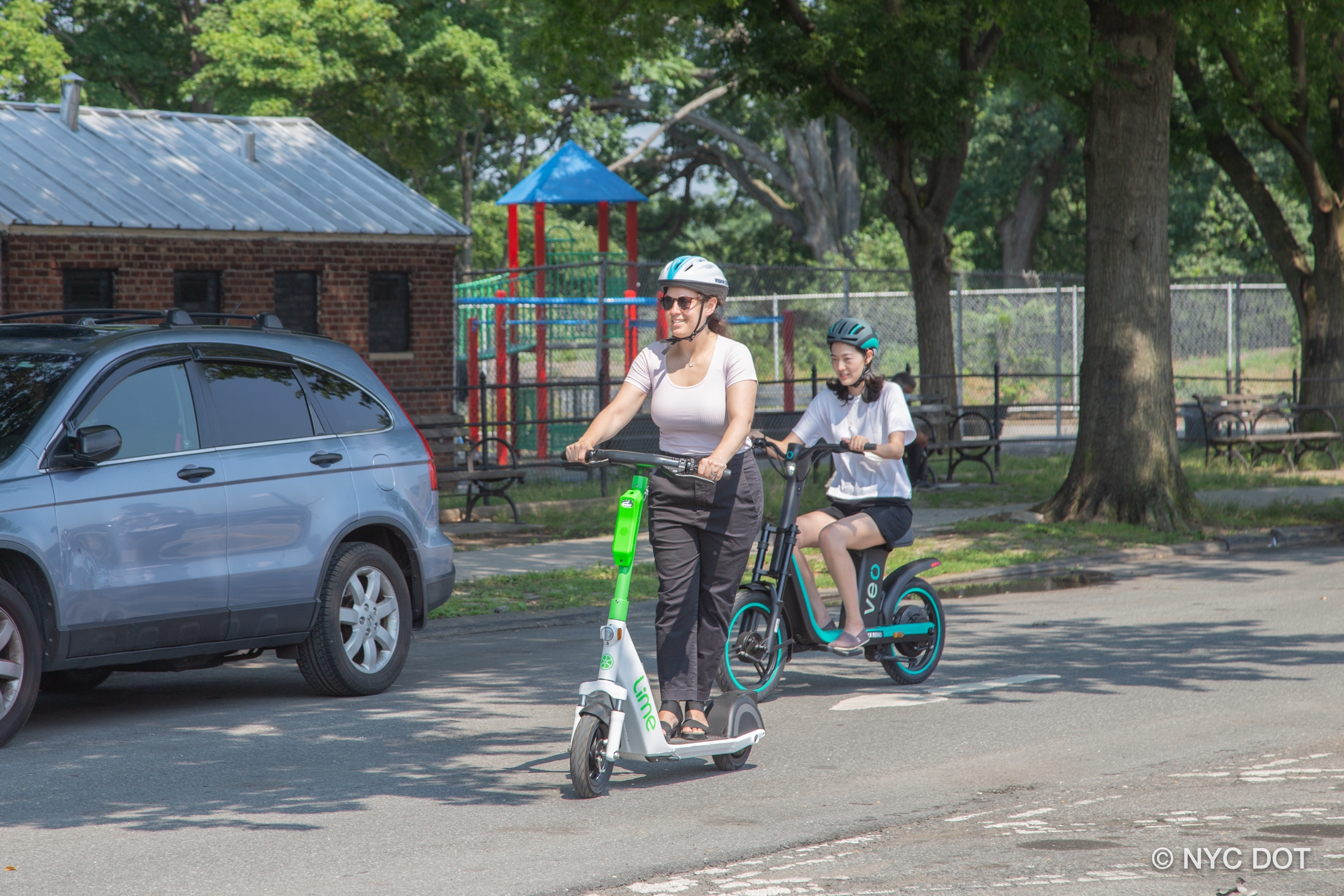 Motorized Scooters Are Taking Over New York City's Bike Lanes