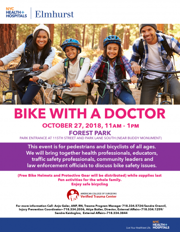 Bike with doctor event